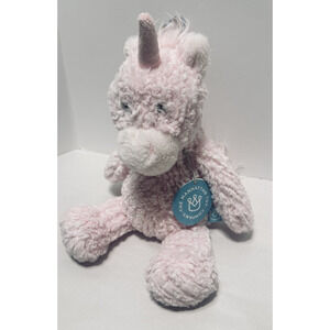 Manhattan Toy Pink Unicorn Adorables Petals Plush Stuffed Animal Lovey Toy 12"